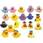 Mini rubber ducks