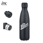 17 oz Double-Walled Stainless Steel Bottle, Leakproof Cap