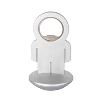 Man shaped bottle opener and paper weight with 1 color pad... from ASI 37218...