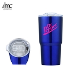 20 oz Double-Walled Stainless Steel Tumbler, Leakproof Lid