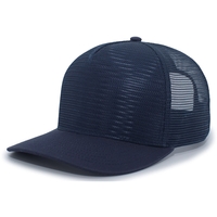 5-Panel Mesh Overlay Trucker Snapback