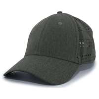 Perforated Hook-and-Loop Adjustable Cap