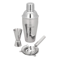 9" x 9" x 3 3/4" Miscela III martini shaker set;... from ASI 67866...