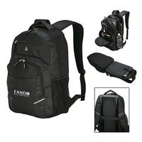 5" x 18.5" x 12.25" Melbourne backpack with padded 15" laptop... from ASI...