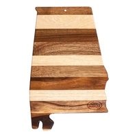 Rock & Branch® Shiplap Alabama State Wood Serving Board