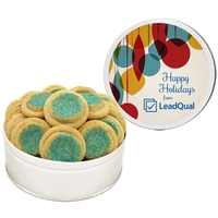 Fresh Beginnings Cookie Tin filled with 18 sugar cookies. Full... from ASI...