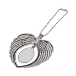 Angel Wings Metal Car Tag