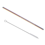 Clearance! Colored Stainless Steel Straw with Pipe Cleaner