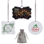 Metal Holiday Christmas Tree Ornament