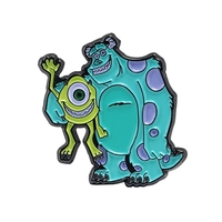 Monster shaped lapel pin plus standard shipping to 1 continental US... from...