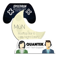 Customizable indoor magnet measuring 4 sq. inches.... from ASI 54040 Fey...