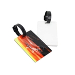 Fiberboard Luggage Tag with Adjustable Strap