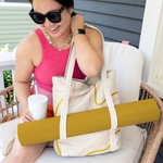 SHAMWOW YOGA TOTE - NATURAL CANVAS