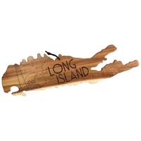 Rock & Branch® Long Island State Shaped Wood Serving Board