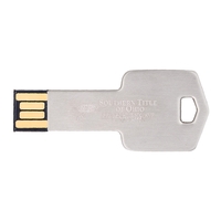 This key-shaped USB flash drive is perfect for realtors, car dealerships,......