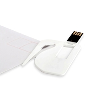 Print as a business card with the utilization as letter opener... from ASI...