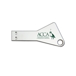 Lisbon Geo Stainless Steel Key USB