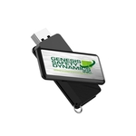 Wenona Pivot 360 Degrees Rotating Logo USB