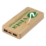 Hayes Street Bamboo Wireless Power Bank 10000