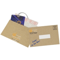 8 5/8" x 6 1/4" Kraft Mailer Envelope