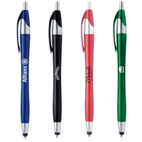 Plastic click action ballpoint stylus pen.... from ASI 68190 Lungsal