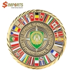 Zinc Alloy Soft Enamel Coins (Simports)
