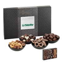 Delightful De Lux Combo with Mixed Nuts, Milk Chocolate Pretzels with... from...