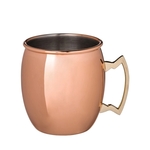 Copper Plated Stainless Steel Mug, 17 oz.