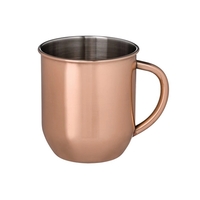 Copper Plated Mule Stainless Steel Mug, 17 oz.