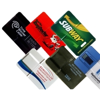 Clinton Folding USB Card is an e-business card as thin as... from ASI 90154...