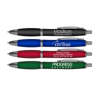 Madison Translucent Retractable Ball Point Pen