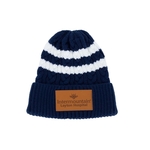 Cable Knit Beanie With Fold/Cuff