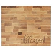 Rectangle Maple Butcherblock Cutting Board 16" x 13" x 1 1/2"... from ASI...