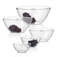 Clear glass bowl.... from ASI 84592 St Regis Group