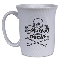 17 Oz. Ripple Ceramic Coffee Mug