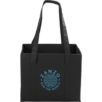 Non-woven tote bag with sewn-in bottom board.... from ASI 66887 PCNA / Bullet