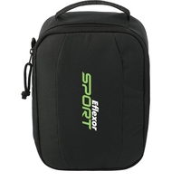 2.75" x 8.26" x 5.7" tech organizer made of recycled polyester.... from ASI...