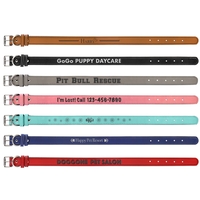 Leatherette Dog Collar... from ASI 92531 Unique Custom Products / UCP