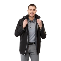 Men's hooded jacket with water-repellent finish.... from ASI 66887 PCNA /...