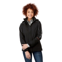 3-in-1 women's jacket with removable fleece liner and detachable hood... from...
