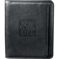 FSC® Mix Manhattan Zippered Padfolio