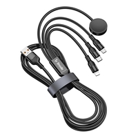 A 4-in-1 charging cable that includes an Apple Watch attachment.... from ASI...
