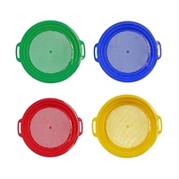 Round 10" USA made sand sifter toy in assorted colors.... from ASI 63549...