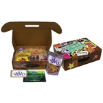 12-1/4" x 9-1/2" x 4" - B-Flute Tuck Box with Handle