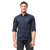 Castello Wrinkle-Free Long Sleeve Slim Fit Shirt - Men's... from ASI 66887...