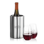 Jacobs Wine Cooler & Boston Stemless Wine