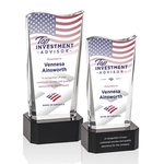 Violetta VividPrint™ Award on Base - Black