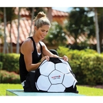 Soccer Ball Shaped Sports Towel