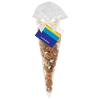 Gourmet Popcorn Cone Bag - Hot Chocolate Flavor