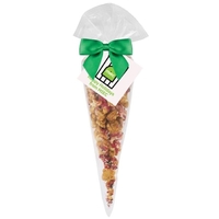 Gourmet popcorn cone bag - Christmas crunch flavor. Item Size: Small... from...